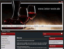 Tablet Screenshot of inter-wein.de